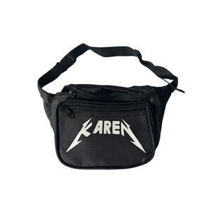 Karen fanny pack waist pack black metal style